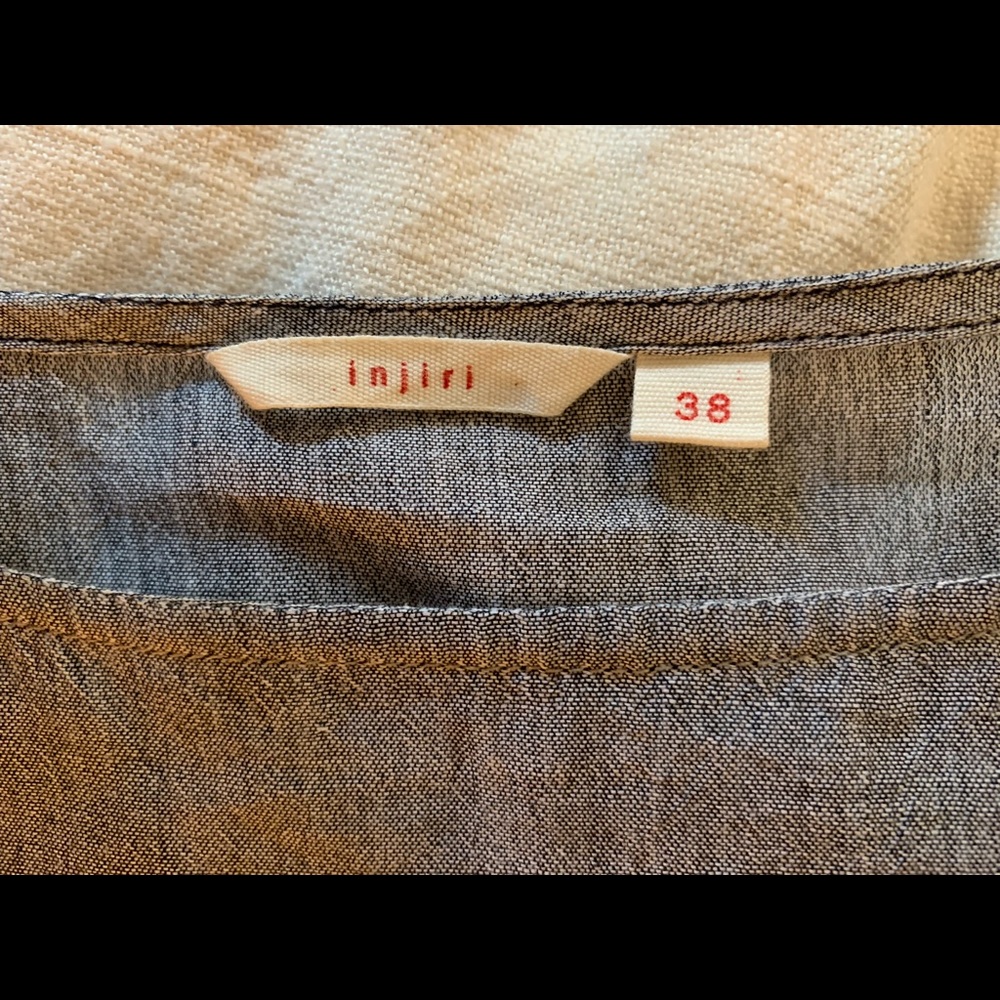 Injiri Finger Pocket Side Button Tunic Size 38 (M) NWOT - Picture 14 of 16
